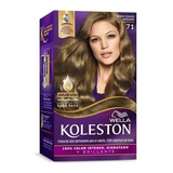 Tintura Kit Koleston Wella 71 Rubio Cenizo Mediano