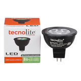 Foco P/espejo 6w Luz Luna Verde Alum/plástico Tecnolite Led