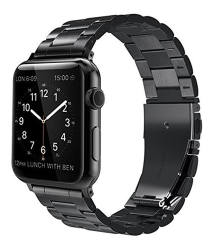 Pulseira Aço Inox Para Relógio Apple Watch 38, 40, 42, 44mm