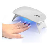 Mini Cabine Forno Secador Led/uv Cabo Usb Unhas Esmalte Gel 