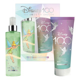 Kit Crema Corporal Y Loción Colección Campanita Disney 100