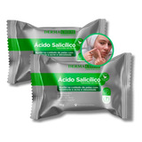 Kit 2 Sabonete Facial Acido  Com Extrato De Salvia Dermachem