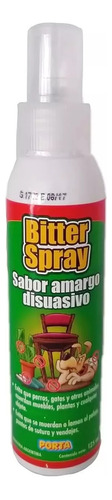 Bitter Spray Amargo Anti Mordida Porta 125ml  Perros Y Gatos