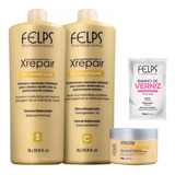 Felps Kit Xrepair Bio Molecular Shampoo & Cond & Mascara 