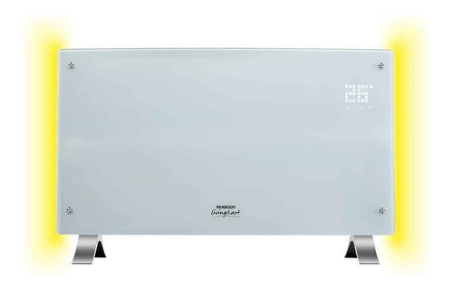 Vitroconvector Curvo Digital Con Luz Led Peabody 