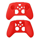 Case  Vermelho 1 Par De Grips De Controle Xbox X Series S X 