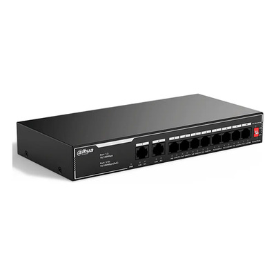 Switch Poe 10 Ptos 8 Ptos Poe 10\u002F100 65w Switching 12 Gbps | Envío gratis
