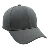 Gorra Visera Beisbol Gabardina 6 Gajos Hebilla Metal Premium