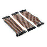 Kit De Cables De Puente Multicolor ® 120pcs 40pin Macho A He