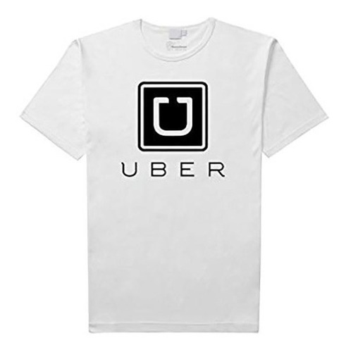 Playera Camiseta Logo Tradicional Aplicacion Uber Env Gratis