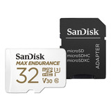 Sandisk Tarjeta Memoria Máxima Durabilidad 32gb + Adaptador