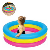 Piscina Inflavel Bebe Banheira Inflável Infantil Redonda 66l