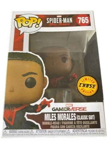 Funko Pop! Original Miles Morales Chase 765 Caja 10/10