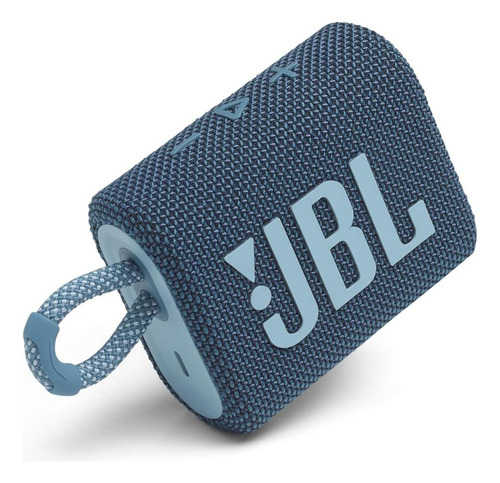 Caixa De Som Jbl Go3 Azul Bluetooth 5.1