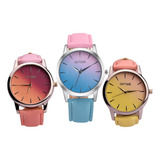 Reloj Para Mujer, Reloj Juvenil, Reloj Bicolor
