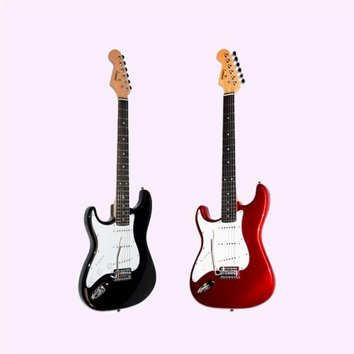 Guitarra Eléctrica Zurda Stratocaster Leonard Le365 Colores