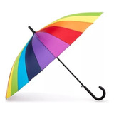 Paraguas Sombrillas Comunidad Lgbt Grande Colores Arcoiris