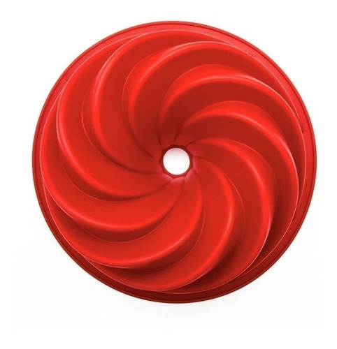 Molde Nórdico Espiral Silhome De Silicona Para Torta