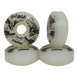 Rodinha Iniciante Skate Roda Black Sheep 53mm Pu 97a