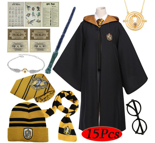 Juego De Accesorios De Ropa De Capa Mágica Harry Potter De 1