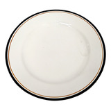 Set X6 Platos Para Pan Porcelana Olmos 16 Cm