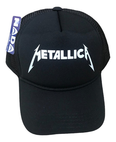 Boné Trucker Metallica Heavy Metal Pronta Entrega