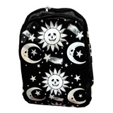 Mochila Sol Luna Goth / Dark / Kawaii Nuevo!!