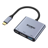 Shuomeng Adaptador Usb C A Hdmi (4k 60hz) Convertidor Av Mu.