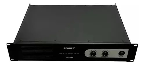 Apogee H20 Amplificador De Potencia 1500w Profesional