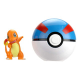 Pokémon Clip N Go Charmander Y Superbola