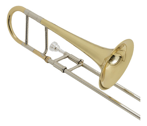 Trombon Alto Vara Mi Bemol Aureal A-tb500l Laqueado, Estuche