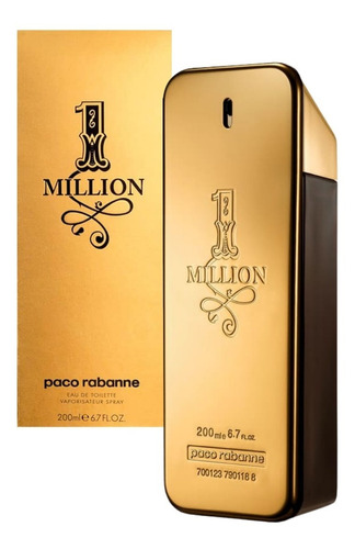 Perfume Importado Masculino One Million Paco Rabanne 200ml