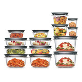 Recipientes De Comida Rubbermaid, Sin Bpa, 28 Piezas