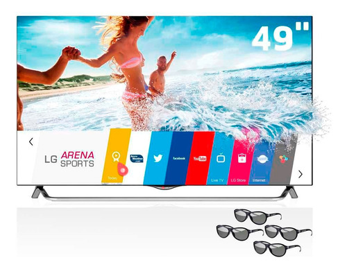 Smart Tv LG 49uj6565 49  Ultra Hd 4k Led 