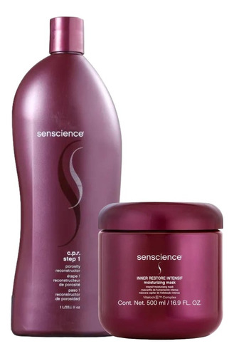 Senscience Cpr Step 1 1000ml + Mascara Inner Restore 500 G