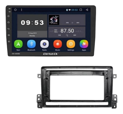 Radio Aiwa 9 P 2gb/32gb Carplay + Bisel S. Grand Nomada