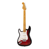 Guitarra Eléctrica Para Zurdo Sx Vintage Series Fst-57 Stratocaster De Tilo 2000 2-tone Sunburst Brillante Con Diapasón De Arce