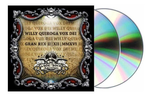 Willy Quiroga Vox Dei Gran Rex 2016 Cd Y Dvd Nuevo 