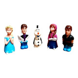 Frozen Chifle De Goma Para Bañadera 5 Personajes