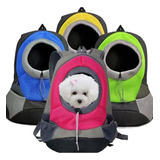 Mochila Bolso Transportadora Mascotas Chicas Paseo Viaje 