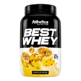 Suplemento Em Pó Atlhetica Nutrition  Best Whey Best Whey Proteínas Best Whey Sabor  Maracujá Mousse Em Pote De 900g