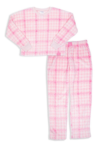 Conjunto Pijama Calvin Klein Rosa Niña Rz4000 - 702