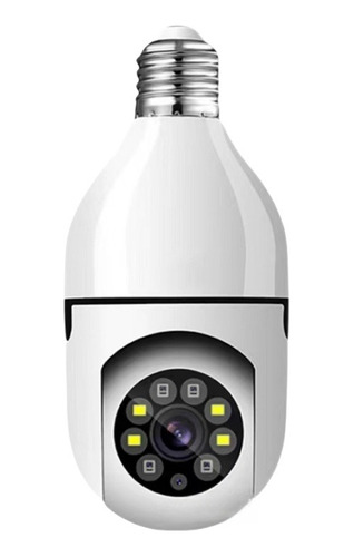 Câmera De Vigilância Com Lâmpada De 5g, Monitor De Segurança