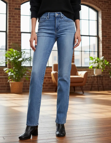 Pantalon Levis 315 Shaping Bootcut Vaquero Original