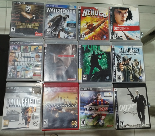 Lote De Juegos Ps3