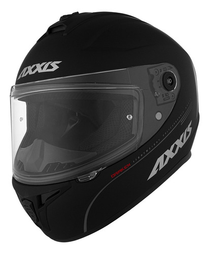 Casco Axxis Draken Solid A 1 Negro Mate-all Motors Online-