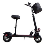 Patineta Eléctrica Scooter Con Silla