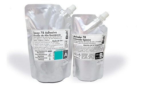 Resina Epoxica Adhesiva Heavy Duty. Novolac De Secado Rápido