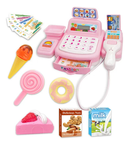 Children's Simulated Cash Register Role-play Toy