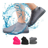 Cubiertas De Zapatos Impermeables Reutilizables Lluvia Cubre